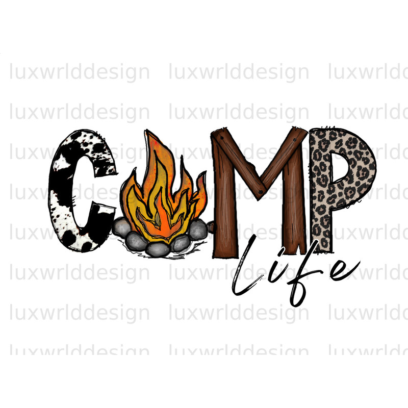 Camp Life PNG Camping png Western png Sublimation Design Digital Design Download Camping Shirt png Camp png - 1.jpg