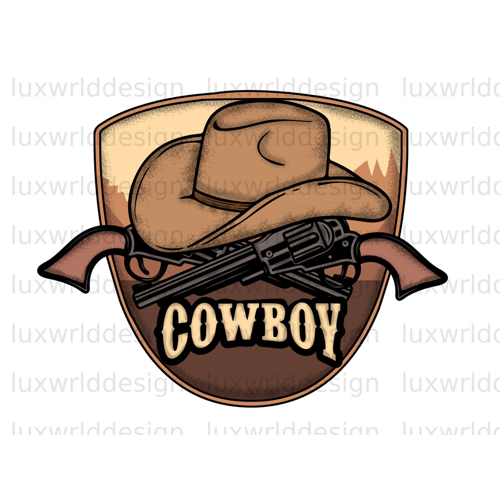 Cowboy Hat Western PNG Western png Western Design Sublimation Design Digital Design Download Western Shirt png Cowboy png - 1.jpg