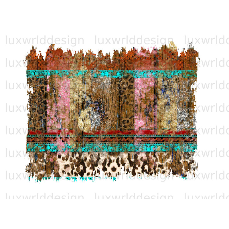 Cowhide Leopard Aztec Background PNG  Western Background png  Sublimation Design  Digital Design Download  Western png - 1.jpg