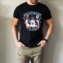 nightmare club shirt funny halloween shirt nightmare halloween shirt best halloween shirts halloween party shirt hallowe