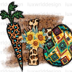 easter cross egg leopard png  easter png  happy ea