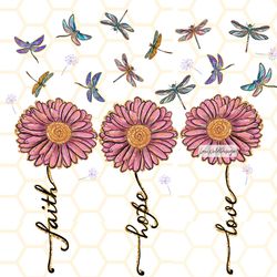 faith hope love dragonfly png  faith clipart  drag