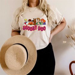 scooby doo shirt scooby doo friends t-shirt shaggy rogers velma, fred jones daphne scooby doo sweatshirt disney worlds s
