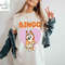 Bingo Dance Heart Comfort Colors® Shirt, Bingo Heeler Premium Shirt, Bluey Cartoon Shirt, Bingo Heeler clothes - 1.jpg