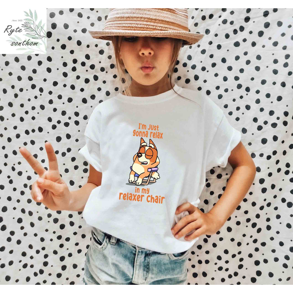 Bingo Heeler - I'm Just Gonna Relax in My Relaxer Chair Comfort Colors® Shirt, Bingo Heeler Meme Shirt, Bingo Girl Shirt - 3.jpg