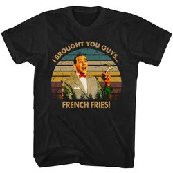 the charm of pee-wee's adventure, pee-wee's big adventure shirt, pee-wee's big adventure t shirt, comedy film, cinema