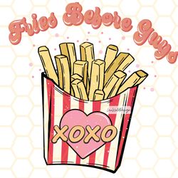 fries before guys png valentines groovy retro png