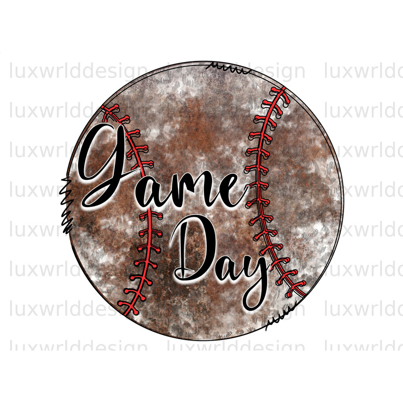 Game Day Baseball PNG  Baseball Clipart  Baseball png  Sublimation Design  Digital Design Download  Baseball Shirt Design - 1.jpg