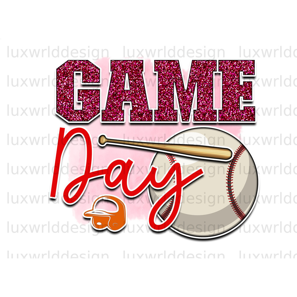 Game Day PNG Baseball Clipart Baseball Mom png Sublimation Design Digital Design Baseball Shirt Design Sublimate Designs - 1.jpg