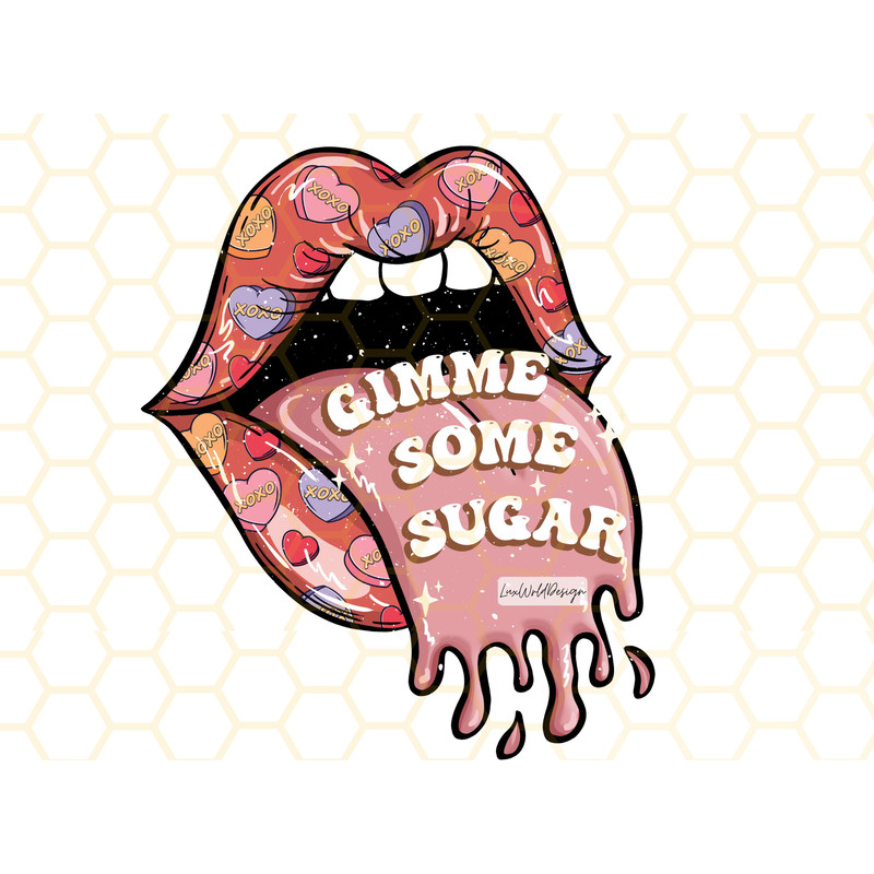 Gimme Some Sugar PNG Valentines Groovy Retro png Retro png Sublimation Design Digital Design Download Valentine png xoxo png - 1.jpg