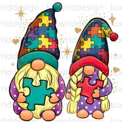 gnomes couple autism png autism png autism aware