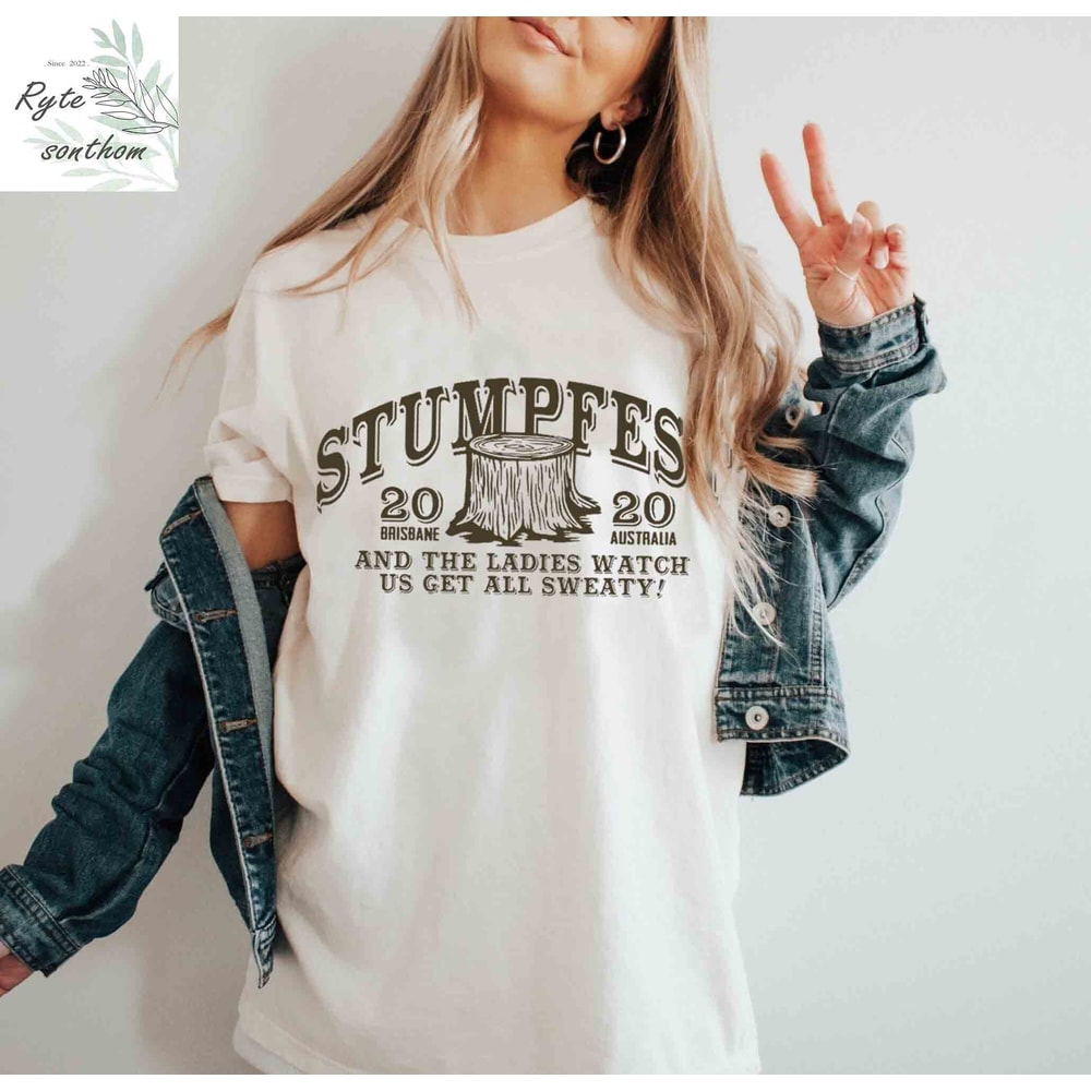 Bluey Stumpfest Brisbane Australia Est 2020 and The Ladies Watch Us Great All Sweaty! Comfort Colors® Shirt, Bluey Stumpfest Shirt - 2.jpg