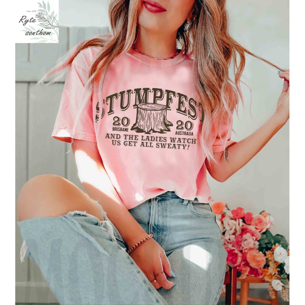 Bluey Stumpfest Brisbane Australia Est 2020 and The Ladies Watch Us Great All Sweaty! Comfort Colors® Shirt, Bluey Stumpfest Shirt - 3.jpg