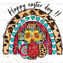 Happy Easter Day Leopard PNG  Easter png  Happy Ea