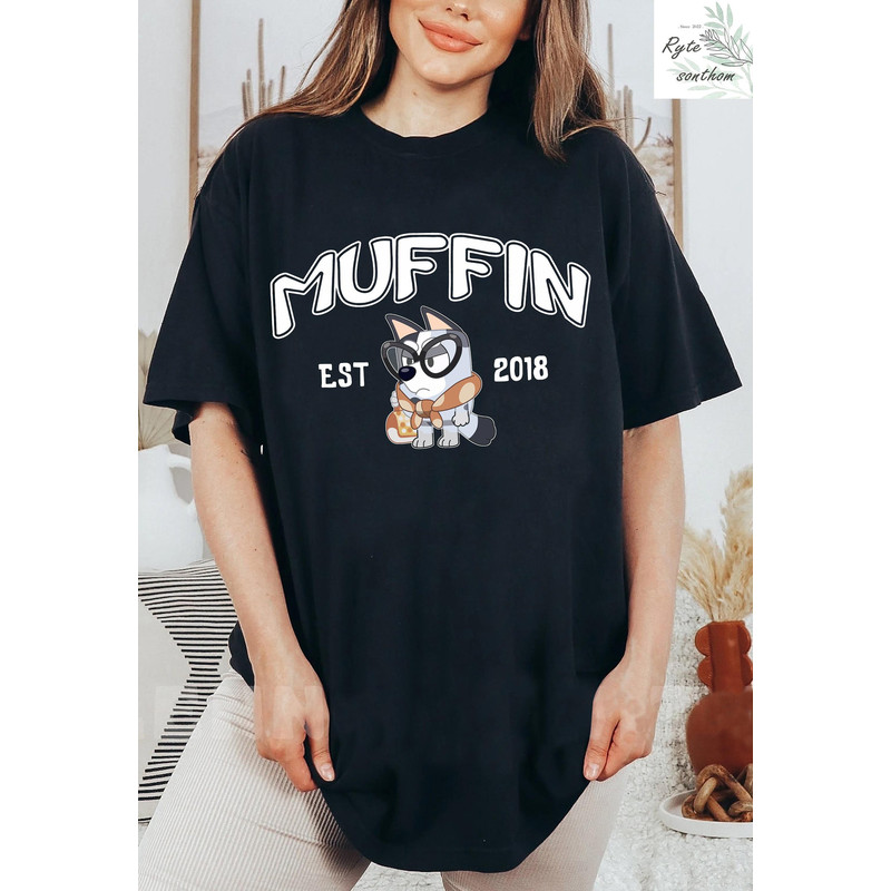 Muffin Grannies Est 2018 Comfort Colors® Shirt, Muffin Heeler Shirt, Muffin Heeler Est 2018 Shirt - 1.jpg