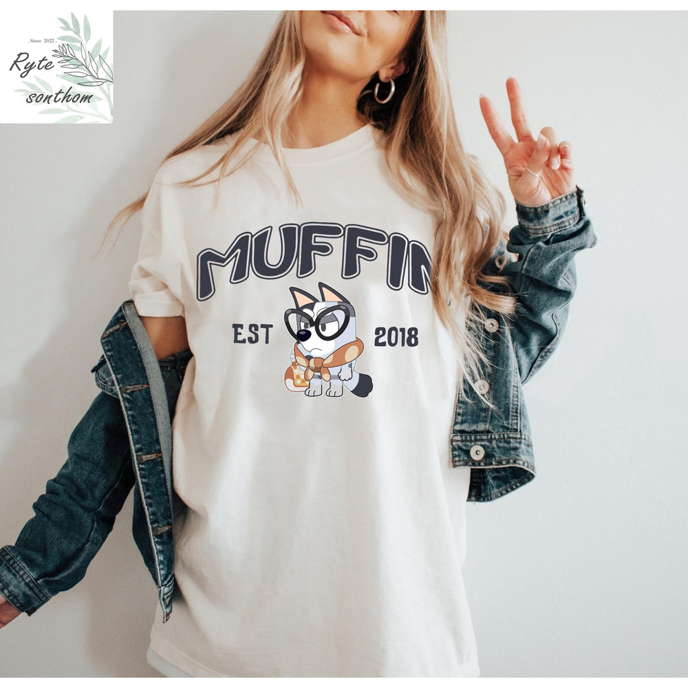Muffin Grannies Est 2018 Comfort Colors® Shirt, Muffin Heeler Shirt, Muffin Heeler Est 2018 Shirt - 3.jpg