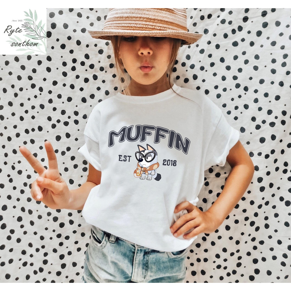 Muffin Grannies Est 2018 Comfort Colors® Shirt, Muffin Heeler Shirt, Muffin Heeler Est 2018 Shirt - 4.jpg