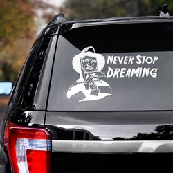 freddy krueger sticker, freddy krueger decal, movie sticker, movie car decal, movie decal, movie sticker for car