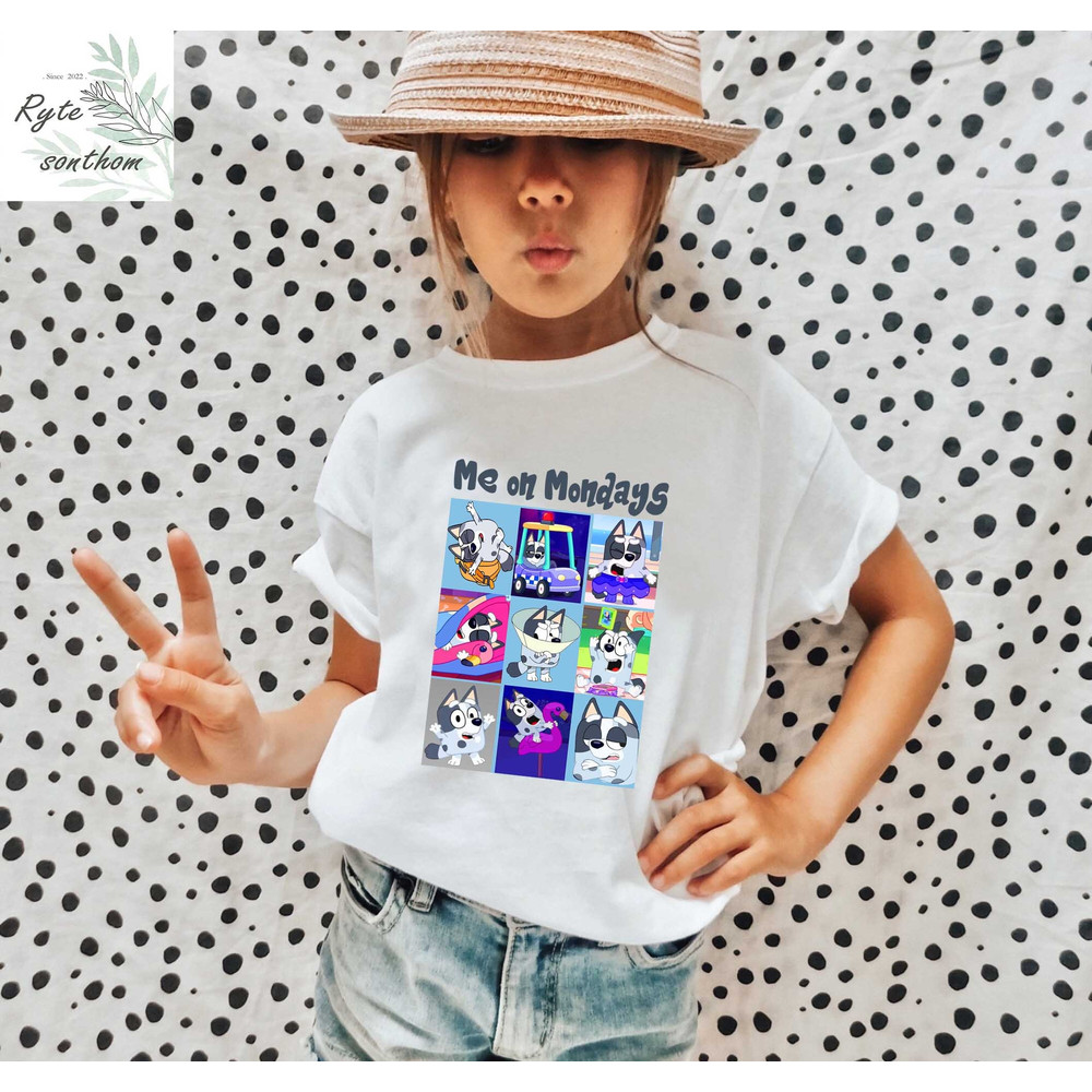 Muffin Me At Mondays Comfort Colors® Shirt, Muffin Monday Funny Shirt, Muffin Heeler shirt, Muffin Cousin Shirt - 4.jpg