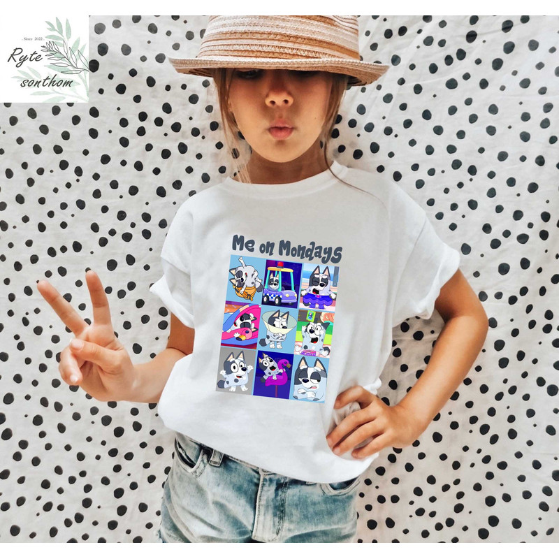 Muffin Me At Mondays Comfort Colors® Shirt, Muffin Monday Funny Shirt, Muffin Heeler shirt, Muffin Cousin Shirt - 4.jpg