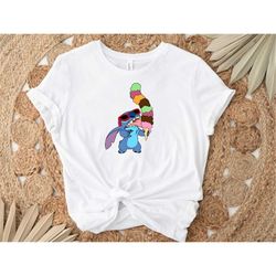 stitch ice cream disney shirt, ohana shirt, disney toodler stitch, lilo and stitch shirt, disneyland trip shirt, funny k