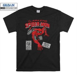 marvel spider-man retro comic t-shirt avenger t shirt hoodie hoody t-shirt tshirt s-m-l-xl-xxl-3xl-4xl-5xl oversized men