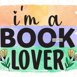 im a book lover png  book lover png  reading png