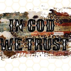 in god we trust png  faith clipart  american flag