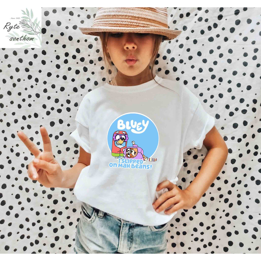 Bluey and Bingo - I Slipped on My Beans Circle Comfort Colors® Shirt, Bluey and Bingo Grannies Shirt, Bluey and Bingo Grannies Meme Tee - 4.jpg