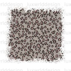 leopard light pink grey background png  western ba