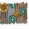 Leopard Sunflower Gemstone Background PNG Western Background png Sublimation Design Digital Design Download Western png - 1.jpg
