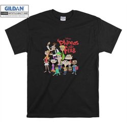 phineas and ferb funny cartoon t shirt hoodie hoody t-shirt tshirt s-m-l-xl-xxl-3xl-4xl-5xl oversized men women unisex 6