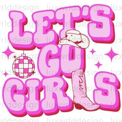 lets go girls png western png western design png