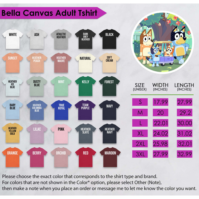 Bluey Family 4th Of July Comfort Colors® Shirt, Heeler Family Independence Day Shirt, Bandit Heeler Family 4th Of July Firework Shirt - 5.jpg