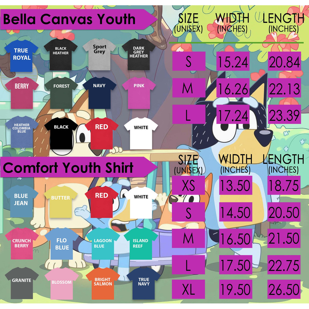 Bluey Family 4th Of July Comfort Colors® Shirt, Heeler Family Independence Day Shirt, Bandit Heeler Family 4th Of July Firework Shirt - 6.jpg