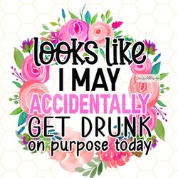 looks like i may accidentally get drunk on purpose