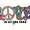 Love Is All You Need PNG Hippie png Hippie Soul png Sublimation Design Digital Design Download Peace Sign png Flowers - 1.jpg