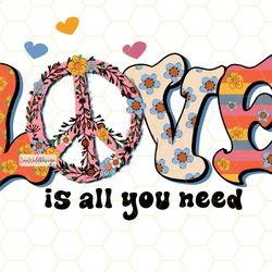 love is all you need png hippie png hippie soul