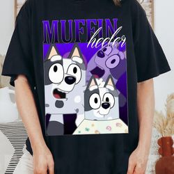 muffin heeler vintage comfort colors digital, muffin vintage s