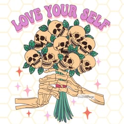 love yourself png skeleton png funny valentines
