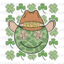 lucky smiley face png  st. patricks day png  st pa