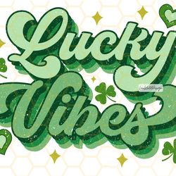 lucky vibes png  st. patricks day png  st patricks