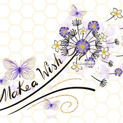 make a wish png dandelion png dandelion blowing