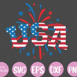 usa  women men kids patriotic american flag 4th of july svg, eps, png, dxf, digital download