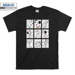 disney 101 dalmatians group shot boxes funny t shirt hoodie hoody t-shirt tshirt s-m-l-xl-xxl-3xl-4xl-5xl oversized men