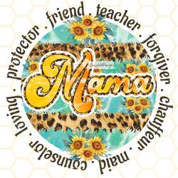 mama png mom png mothers day png sunflower png