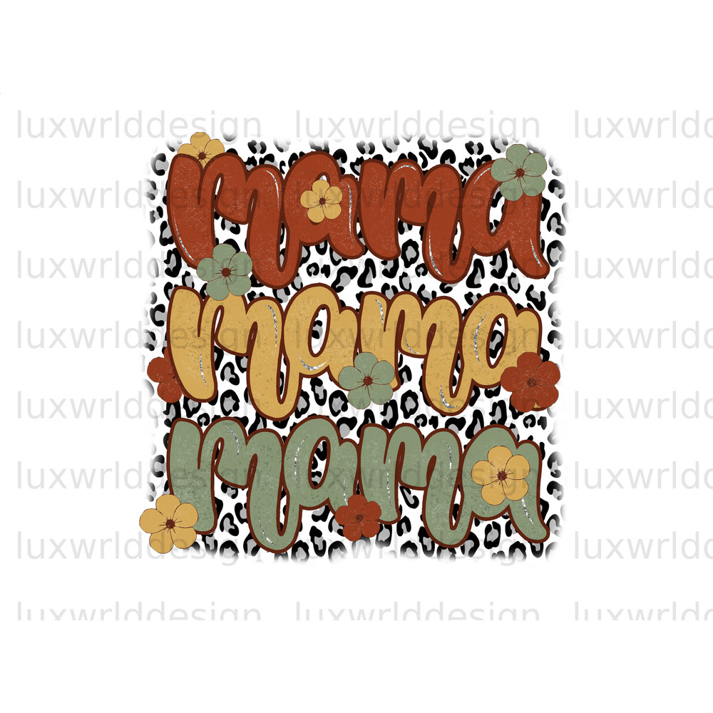 Mama Retro Cowhide PNG Mama png Mother's Day png Sublimation Design Digital Design Download Mom png - 1.jpg