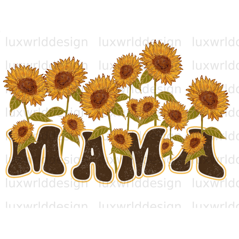 Mama Retro Sunflower PNG Mama png Mother's Day png Sublimation Design Digital Design Download Mom png Sunflower png - 1.jpg