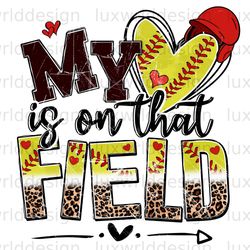 my heart is on that field png softball clipart s