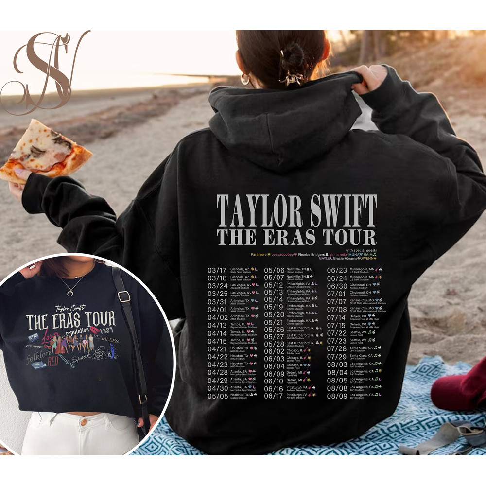 Custom Eras Tour Sweatshirt, Taylor The Eras Tour 2023, Taylor Swiftie Merch, The Tour Merch - 3.jpg